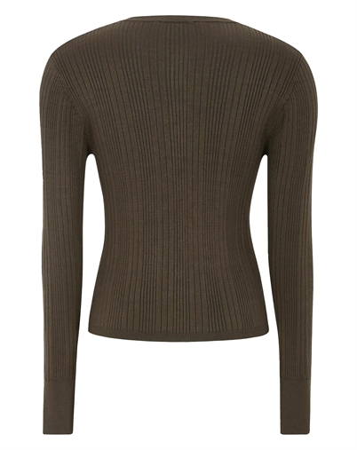 Soft Rebels - SRAitla Strik Cardigan - Slate
